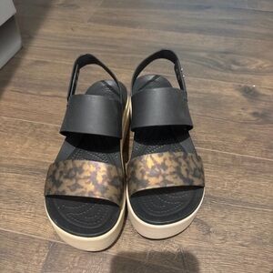 Stylish Leopard Print Sandals